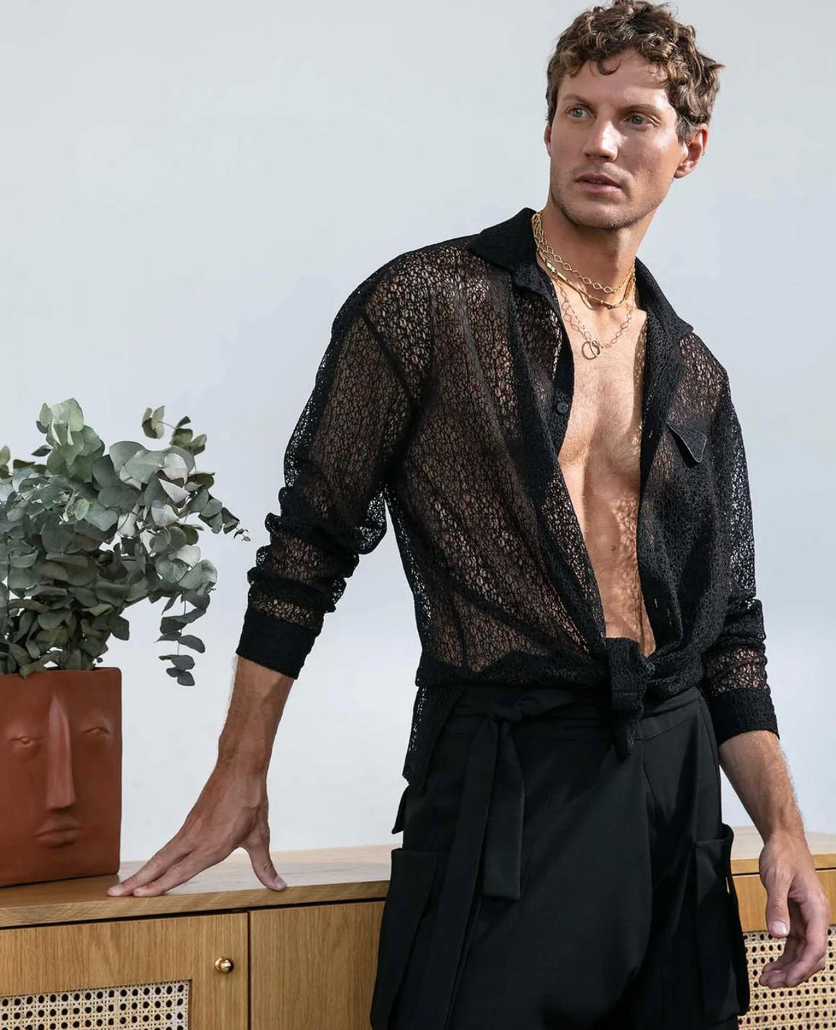 CHRISTIAN SHIRT BLACK