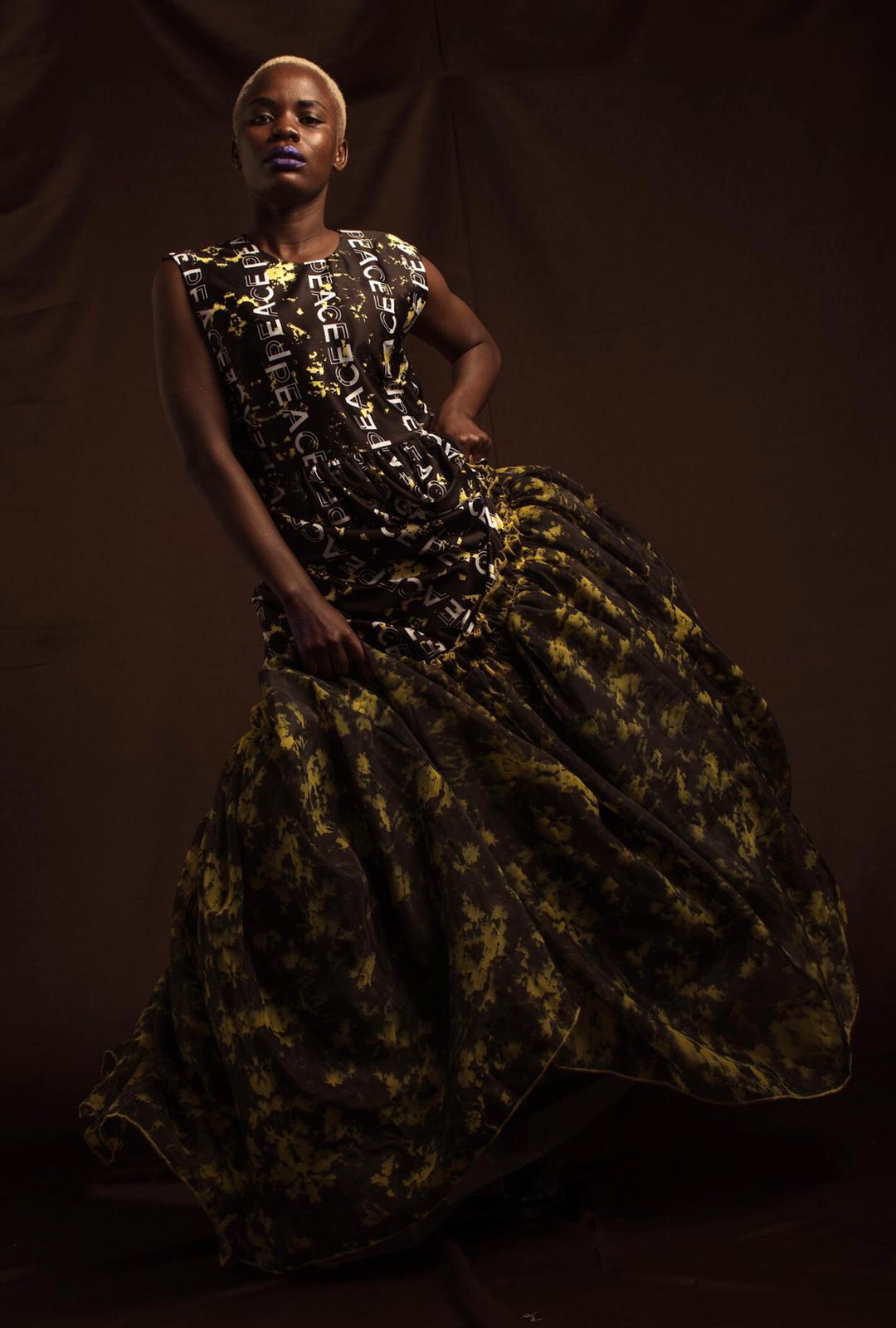 PEACE MERMAID DRESS